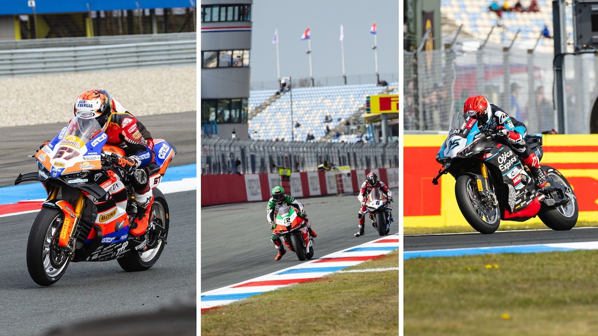 SBK, tutte le foto della prima giornata ad Assen