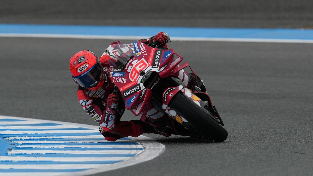 GP Spagna: Marquez torna in pole sull’umido di Jerez, 3° Di Giannantonio