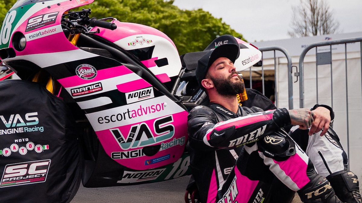 Andrea Majola pronto a sfidare le strade leggendarie di North West 200 e Tourist Trophy