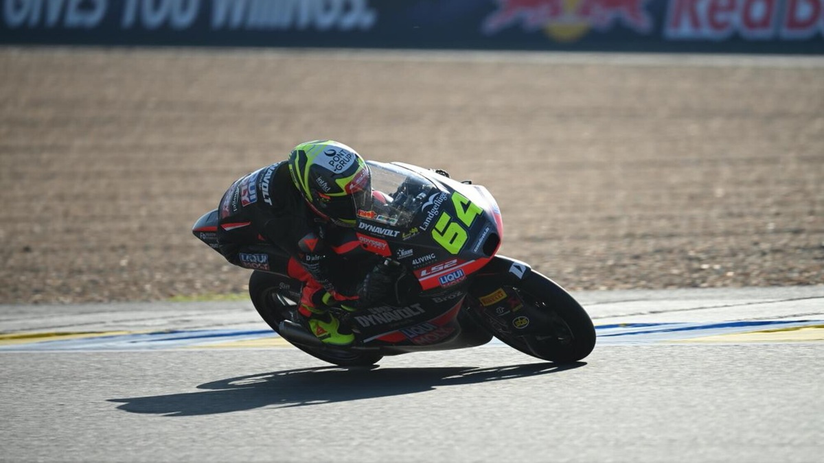 Moto3, il team IntactGP detta legge a Le Mans, Bertelle in Q2