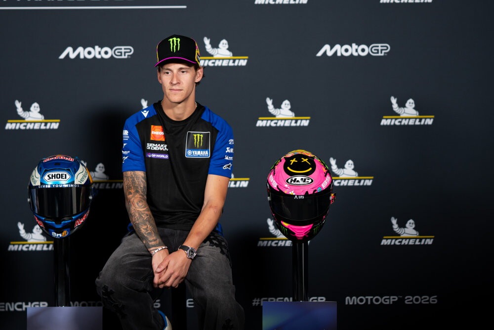 MotoGP, il disegno speciale del casco di Fabio Quartararo per il GP di Francia