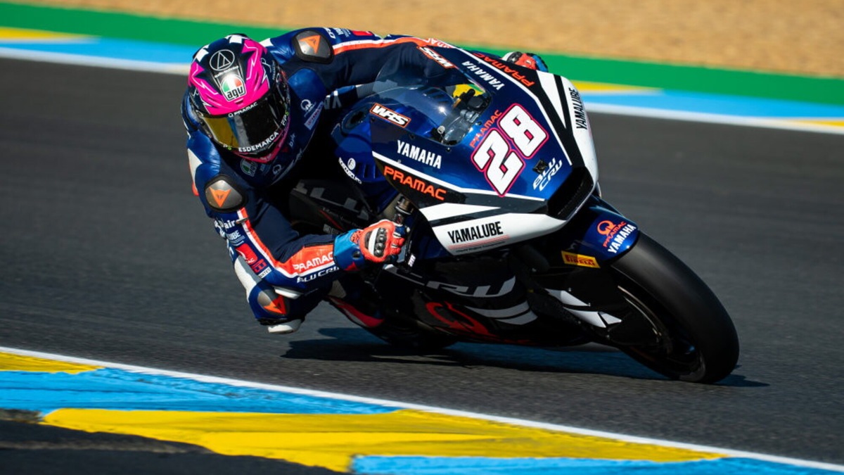 Moto2 Le Mans: Izan Guevara davanti a tutti nelle FP2, Baltus insegue, quinto Vietti