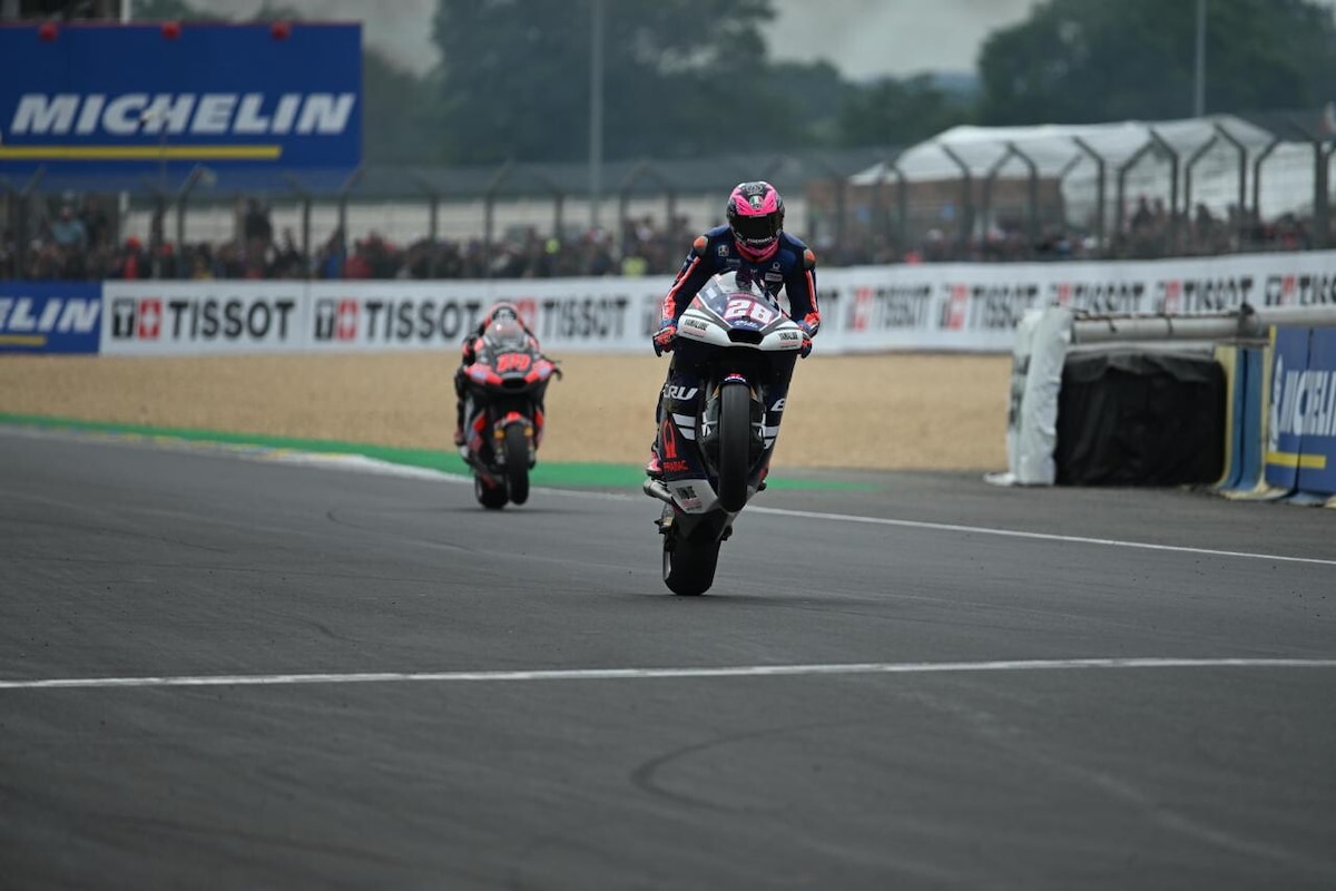 Moto2 Le Mans: Izan Guevara vince per la prima volta in stagione, sesto Celestino Vietti