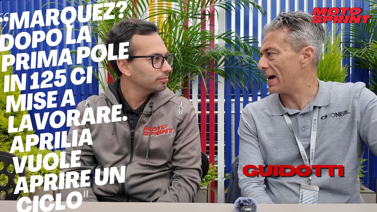 Guidotti: “Marquez? Dopo la prima pole in 125 ci mise a lavorare. Aprilia vuole aprire un ciclo"