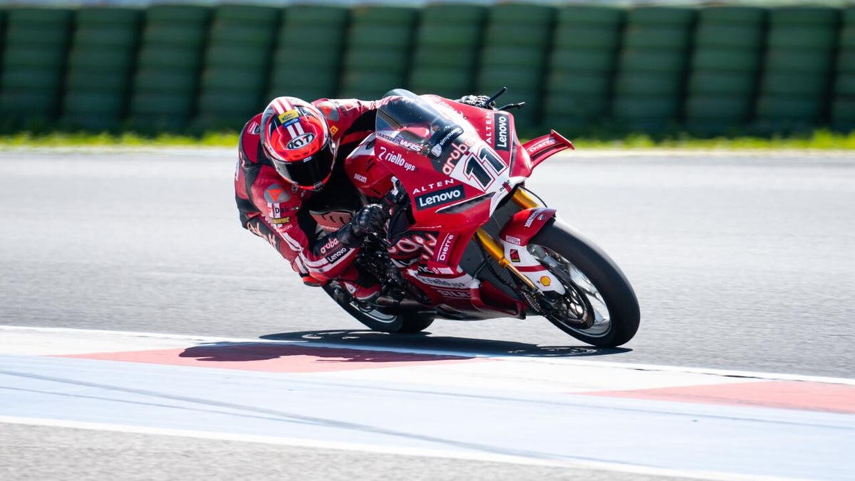 Test SBK, sembra Most ma è Misano: Bulega precede Lecuona e Montella
