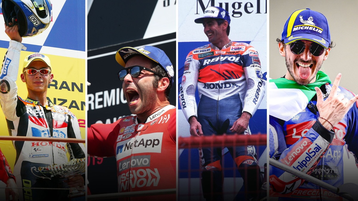 MotoGP Mugello, albo d'oro completo del GP Italia dal 1995