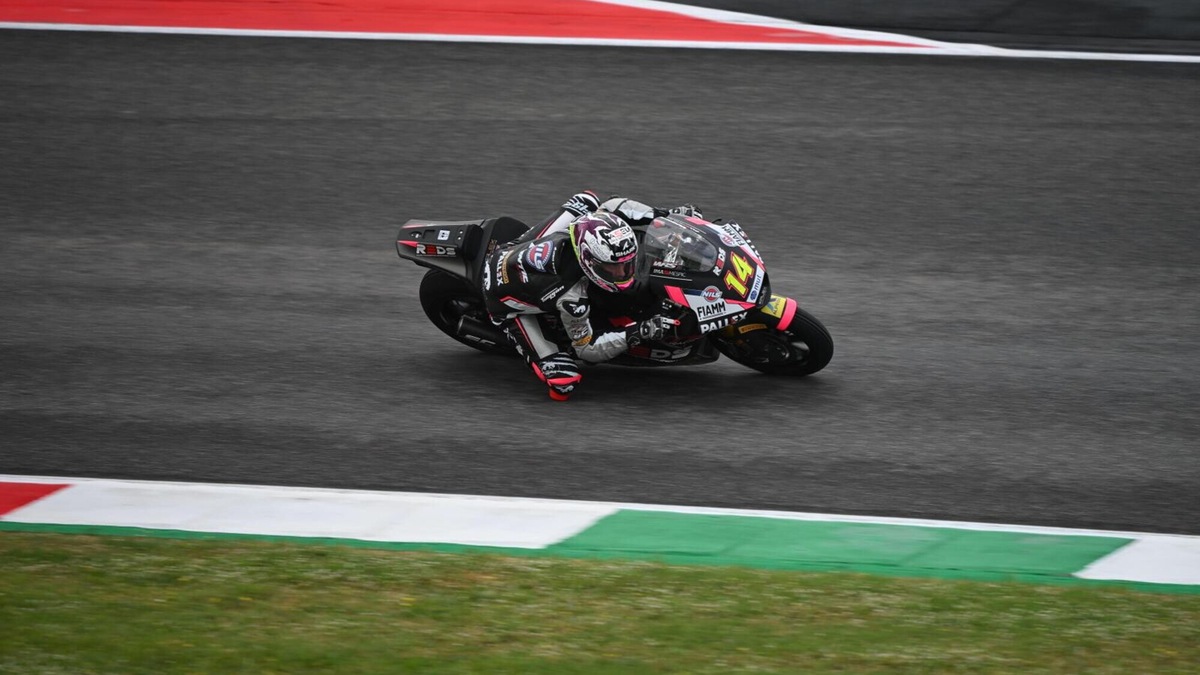 Moto2 Mugello: Tony Arbolino inizia al comando, quarto Celestino Vietti nelle FP1
