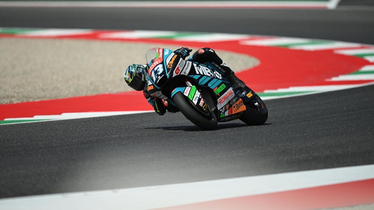 Moto2 Mugello: Celestino Vietti chiude al comando il venerdì sulla pista di casa, alle sue spalle Izan Guevara