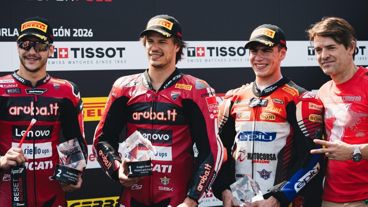 SBK Aragòn: ennesimo tris Ducati, Bulega ancora in Pole