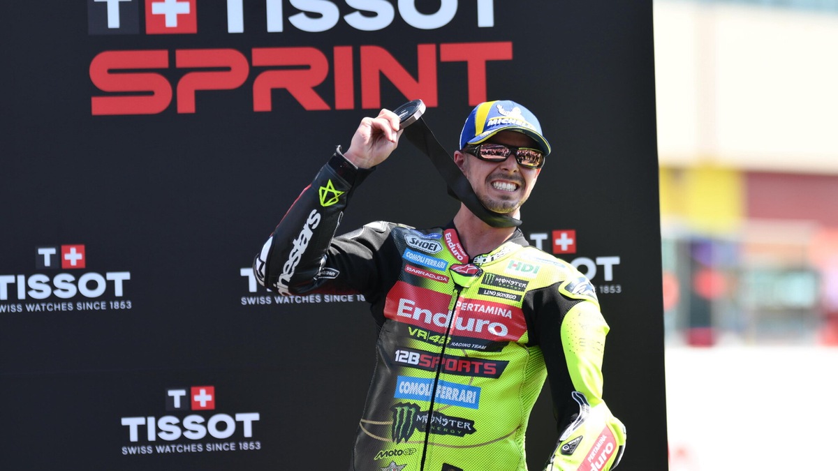 GP Italia, Di Giannantonio: “Questa Ducati è la moto più costante di quelle guidate finora”
