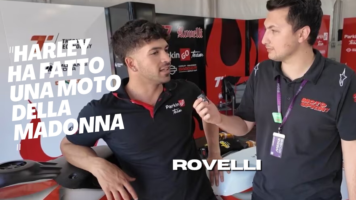 Bagger World Cup, Rovelli stregato: "Harley ha fatto una moto della madonna"