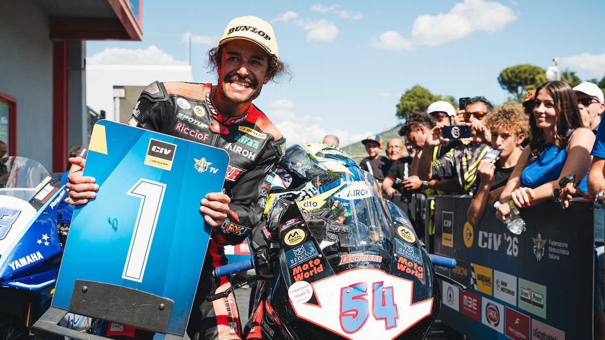 CIV Imola: Mantovani fa tre su tre in Supersport