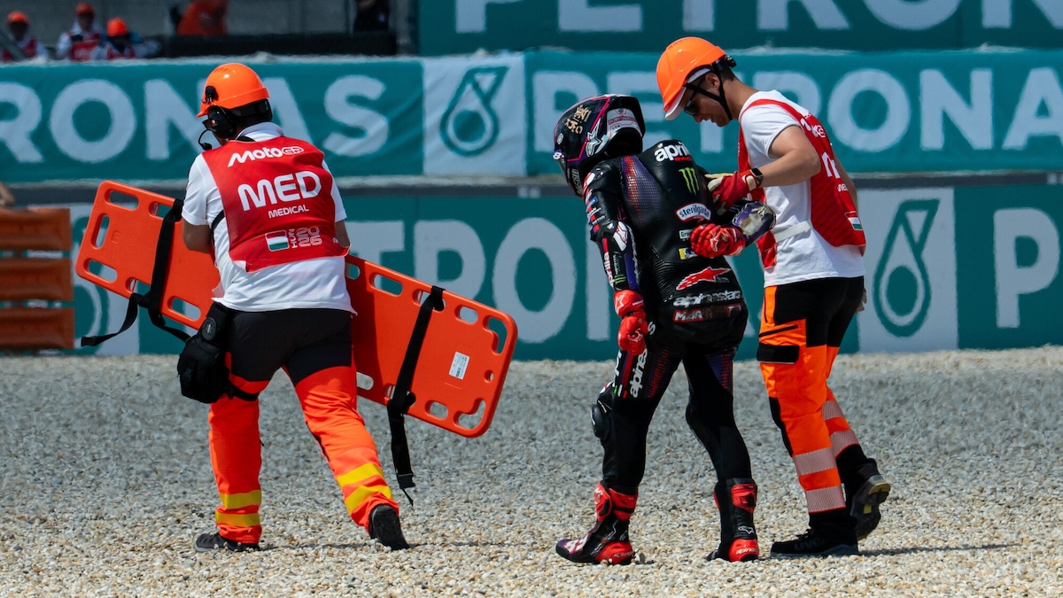 MotoGP, Martin si scusa dopo lo strike in Ungheria: “Ho perso il controllo, per fortuna stiamo bene”