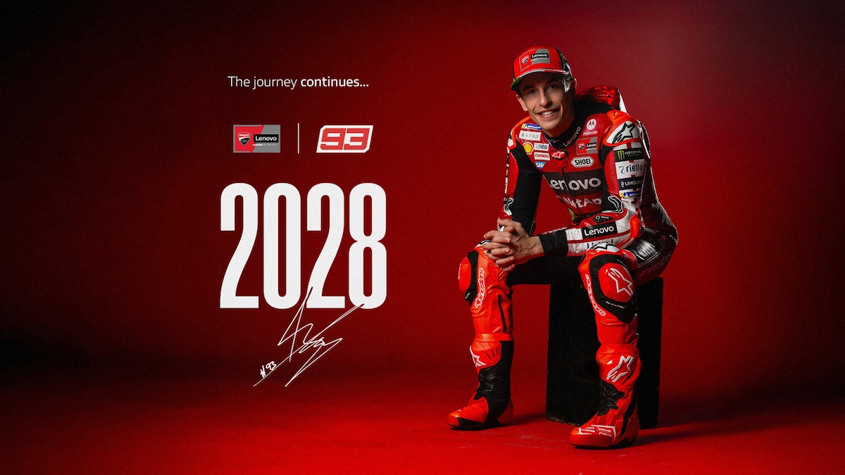 MotoGP, ancora in Rosso: Marc Marquez e Ducati insieme anche nel prossimo biennio