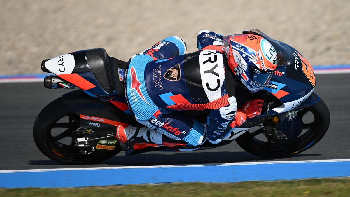 Moto3, GP Olanda: guizzo di Kelso nelle Practice, Pini ottimo 2°