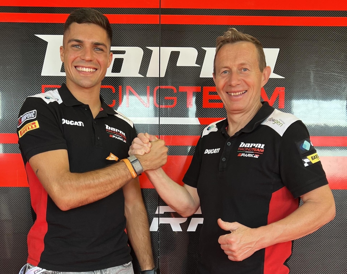 SBK, Yari Montella e Barni Spark Racing Team ancora insieme per il 2027