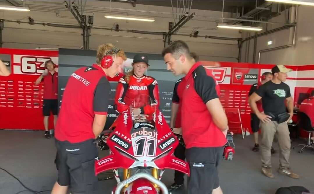 Da sogno a realtà: la 19enne Kayla Yaakov ha guidato la Ducati MotoGP!