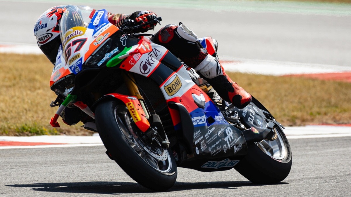 Surra unfit: SBK di Donington finita per Alberto