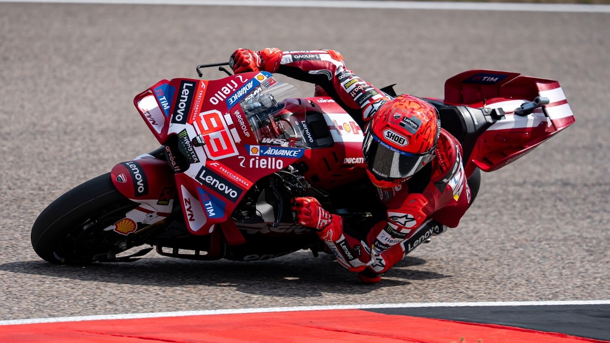 Marquez si prende in scioltezza la Sprint del Sachsenring, 3° Di Giannantonio
