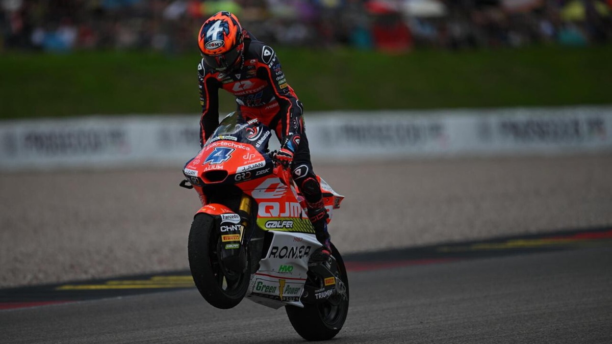 Moto2 Germania: Ivan Ortolà firma il suo secondo successo e conquista il Sachsenring davanti a Daniel Holgado