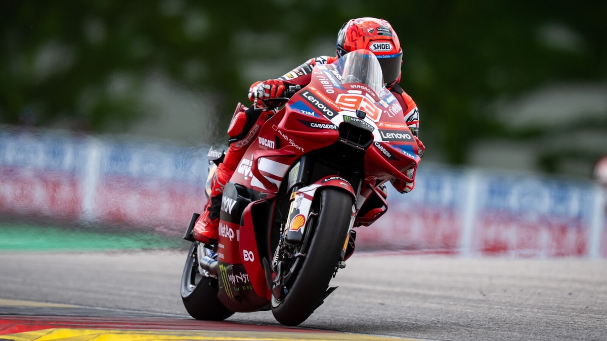 Marquez domina e vince (ancora) al Sachsenring, Di Giannantonio a terra