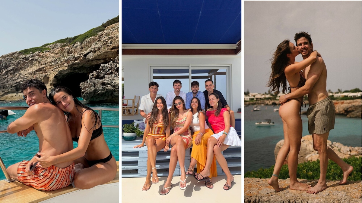 Vacanze da sogno per i fratelli Marquez: a Minorca con le fidanzate