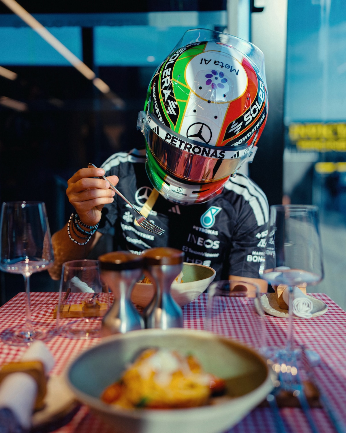 Andrea Kimi Antonelli omaggia Valentino Rossi a Monza