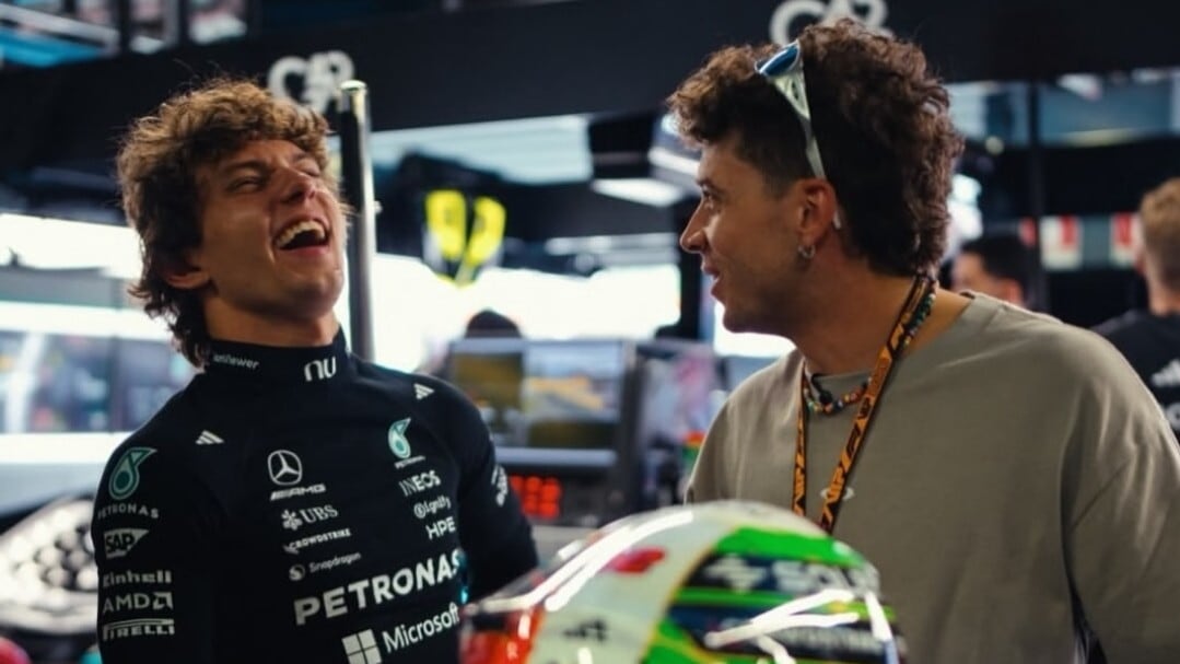 Dalle due alle quattro ruote: Bezzecchi ospite speciale in Formula 1 a Monza