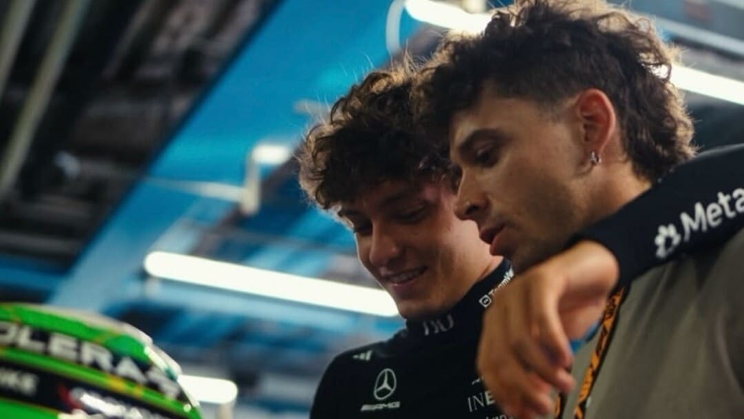 Dalle due alle quattro ruote: Bezzecchi ospite speciale in Formula 1 a Monza