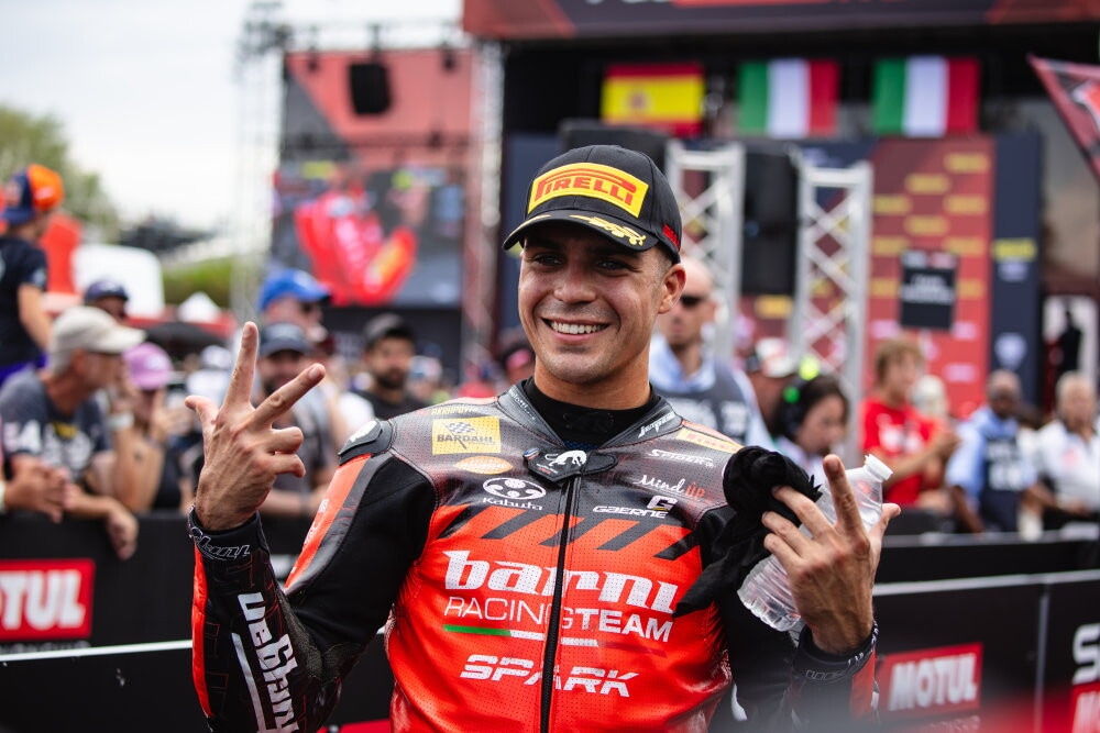 SBK Magny-Cours, Yari Montella: "Stanco ma felice, ho ottenuto il miglior risultato possibile"