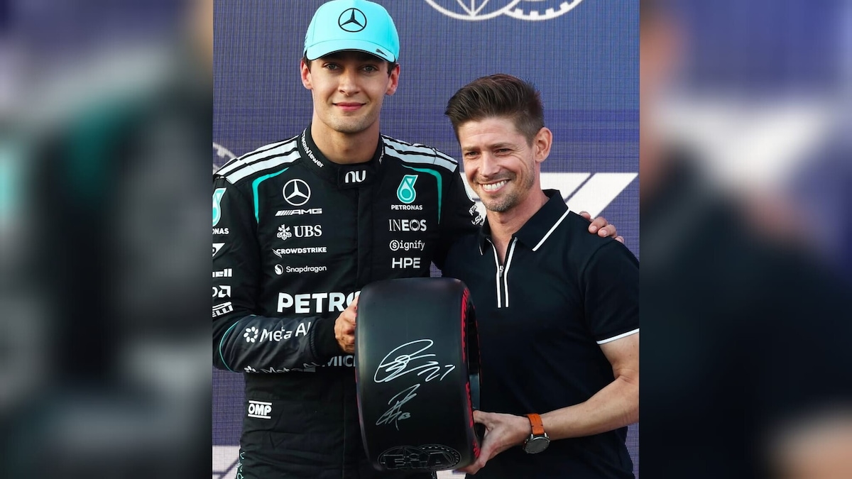 Casey Stoner dalla MotoGP alla F1: è lui a premiare Russell a Baku