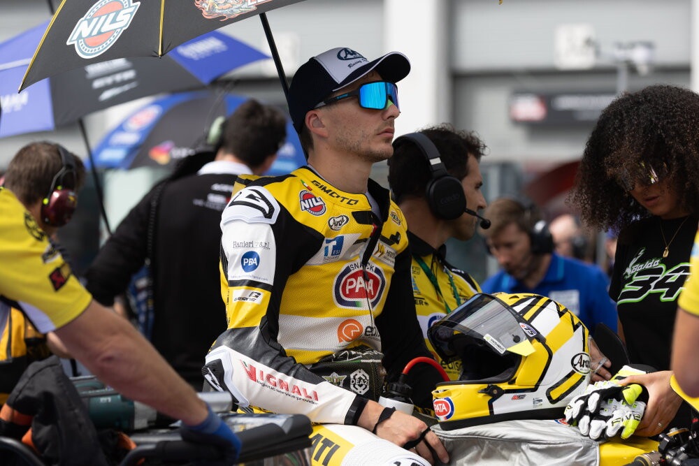 Lorenzo Baldassarri ai piedi del podio a Cremona: "Niente gara matta, mi servivano punti"
