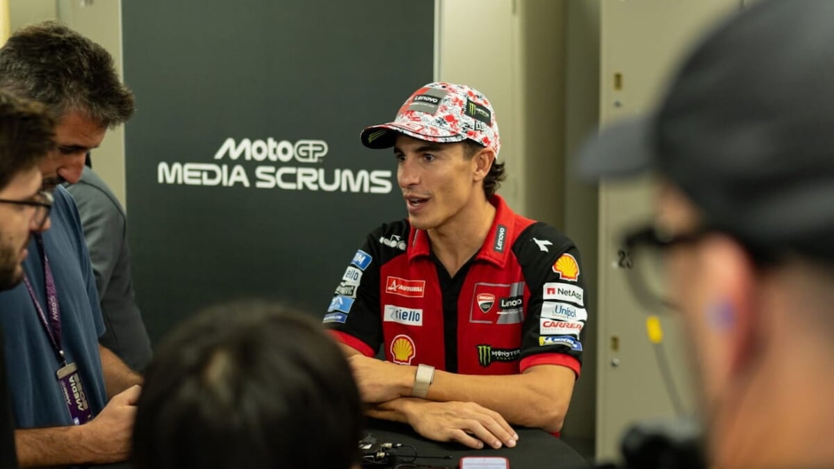Márquez disposto a perdere anche... il sorriso pur di vincere, da Motegi in poi all'attacco