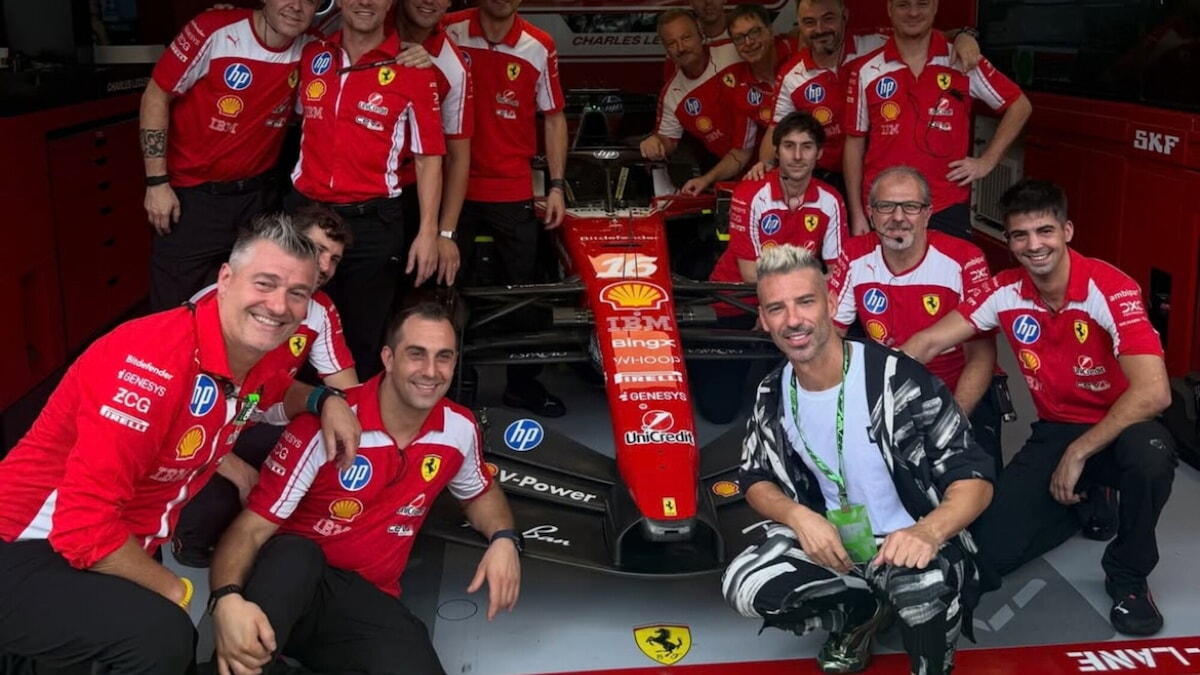 Dalla MotoGP alla F1: Marco Melandri ospite di Ferrari a Sepang