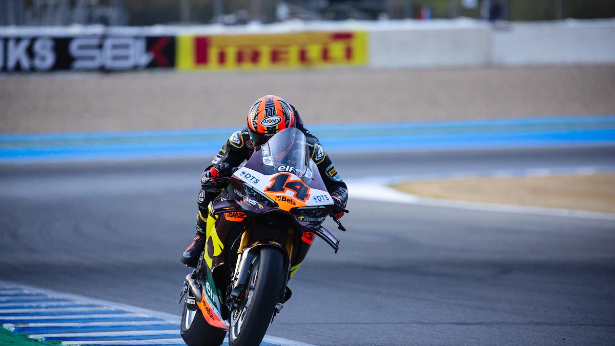 Il 2027 della SBK è già qui: primo test ufficiale Michelin nelle mani di Sam Lowes