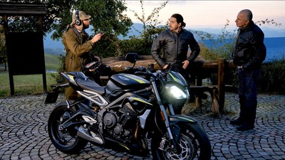 Motosprint The Test di Riccardo Piergentili: Triumph Street Triple RS