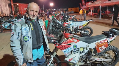Dakar, esclusivo, Picco: “Comincio ad avere problemi di gomme”