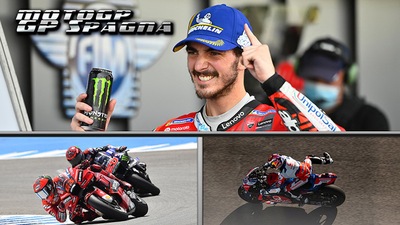 MotoGP Spagna: Bagnaia la spunta su Quartararo, Martin delude ancora