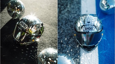 Di Giannantonio strobo, rivoluzione romantica per Bezzecchi: i caschi speciali di Misano