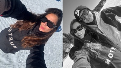 Le vacanze di natale sulla neve di Valentino Rossi e famiglia