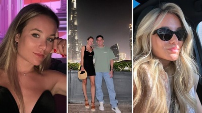 La bellissima Carlota Bertran Crous a Dubai con Pol Espargaro