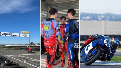 MotoGP, allenamento tra campioni: LE FOTO