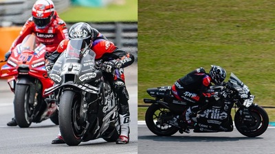 MotoGP test: la particolare livrea Aprilia per il lavoro invernale del 2025