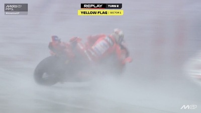 MotoGP: il brutto high side di Marc Marquez in Texas