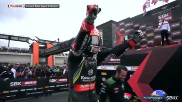 SBK Argentina, tutto regolare in gara 2: alla fine vince ancora Rea