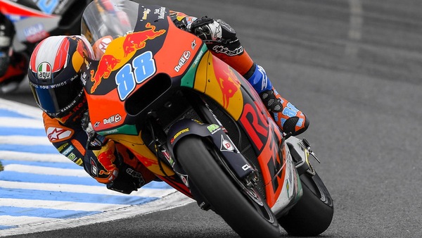 Moto2 Phillp Island, day1: KTM velocissime con Martin in testa