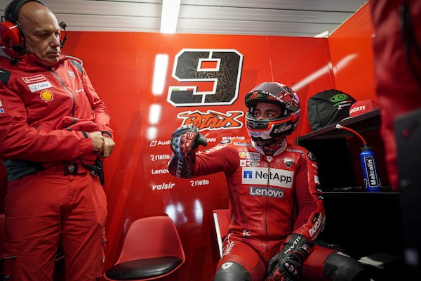 Petrucci sull'incidente in Australia: “Marquez mi ha portato fuori traiettoria”