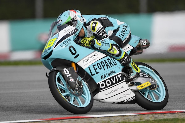 Moto3 Sepang, gara: Dalla Porta non si ferma più