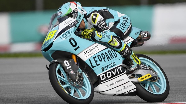 Moto3 Sepang, gara: Dalla Porta non si ferma più
