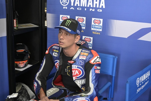 SBK Test Aragon, Van der Mark: "Ho fatto delle richieste a Yamaha"